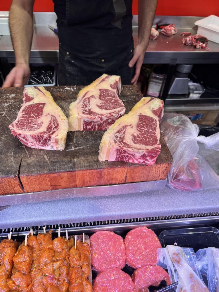 Steak Salad w Seasoned Beef Fat Chimichurri