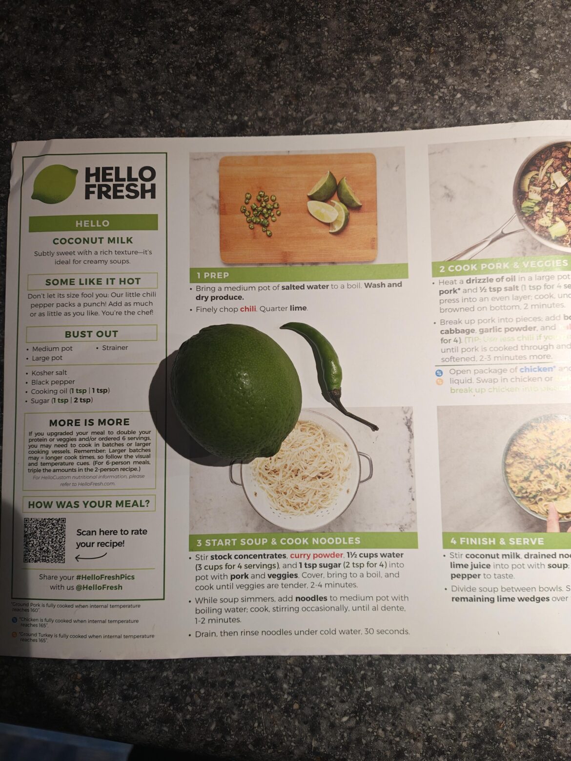 My first time getting a small food