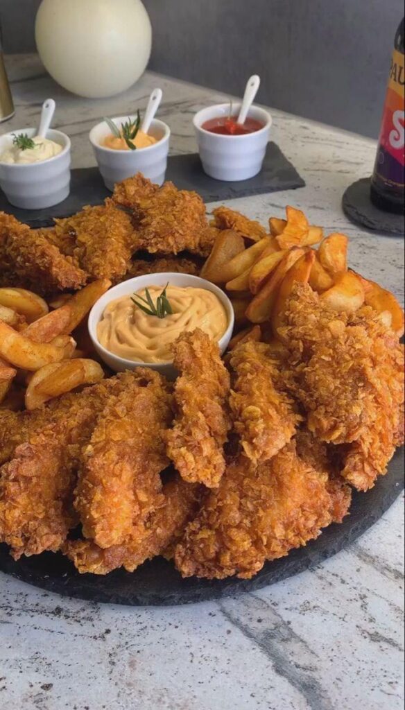 i love crispy foods.