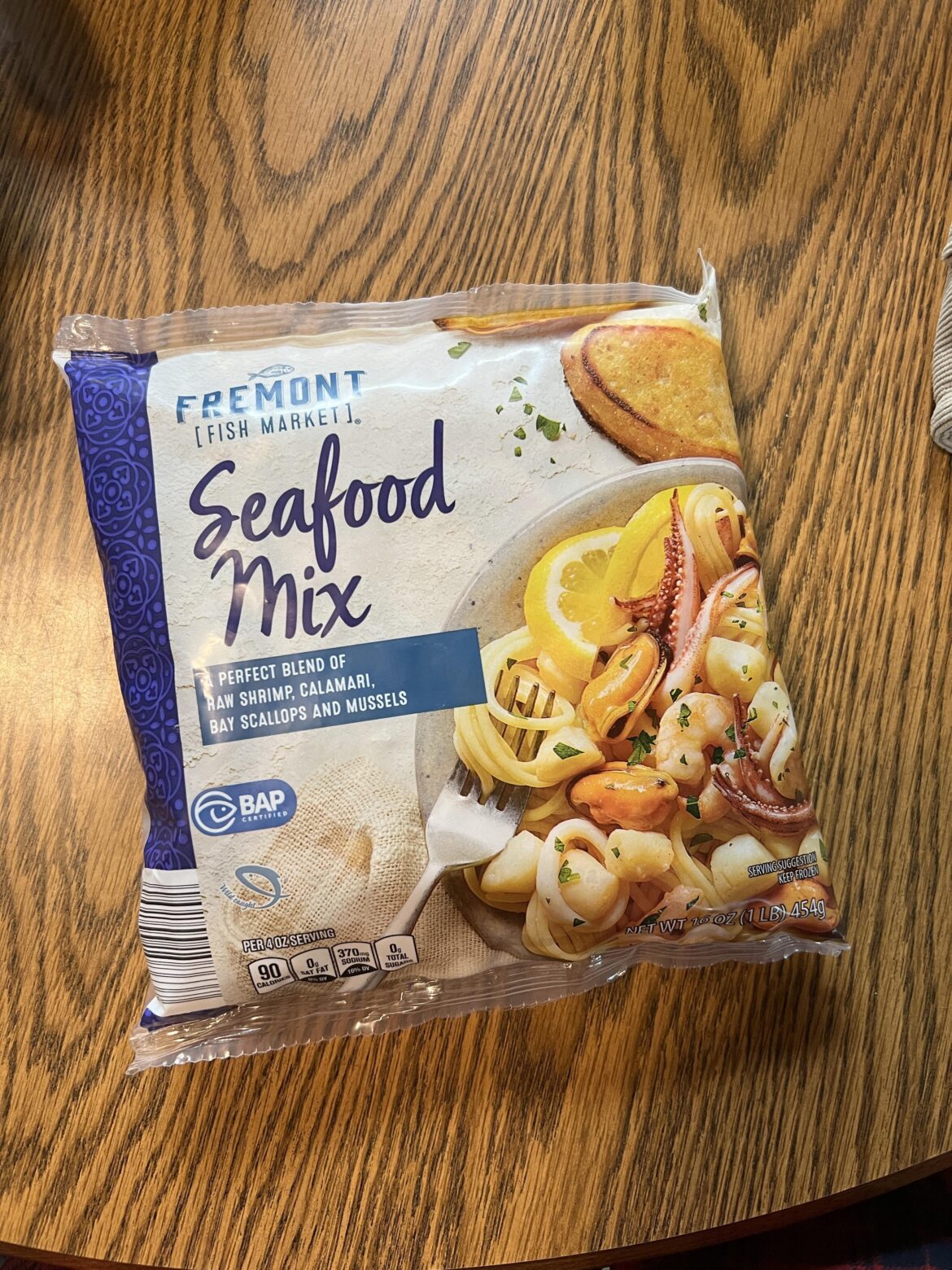 Recommendations for seafood mix?