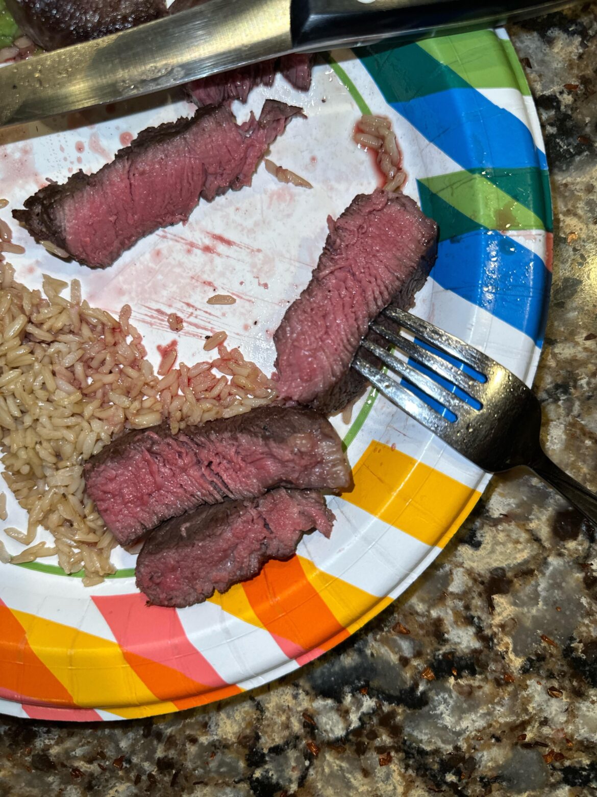 Filet stringing muscle fibers?