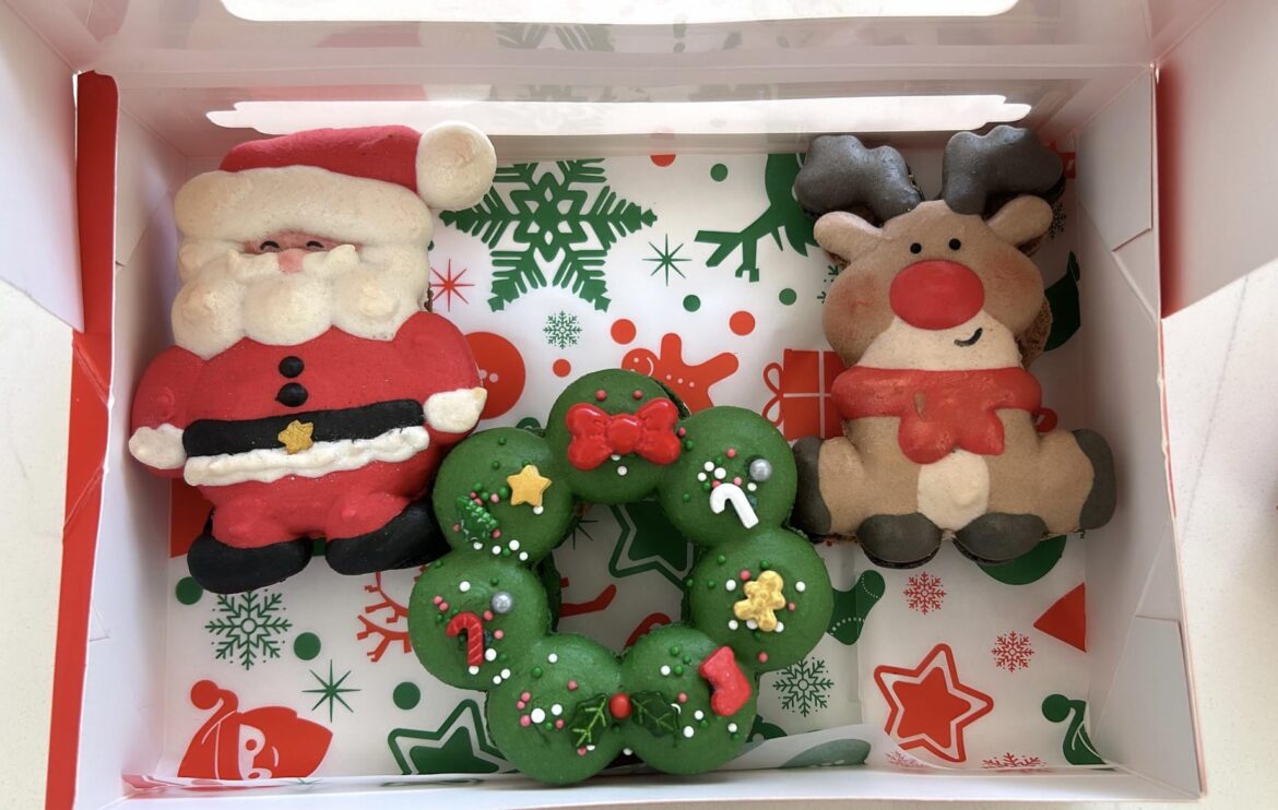 Some Christmas macarons 🎄🎅🏼