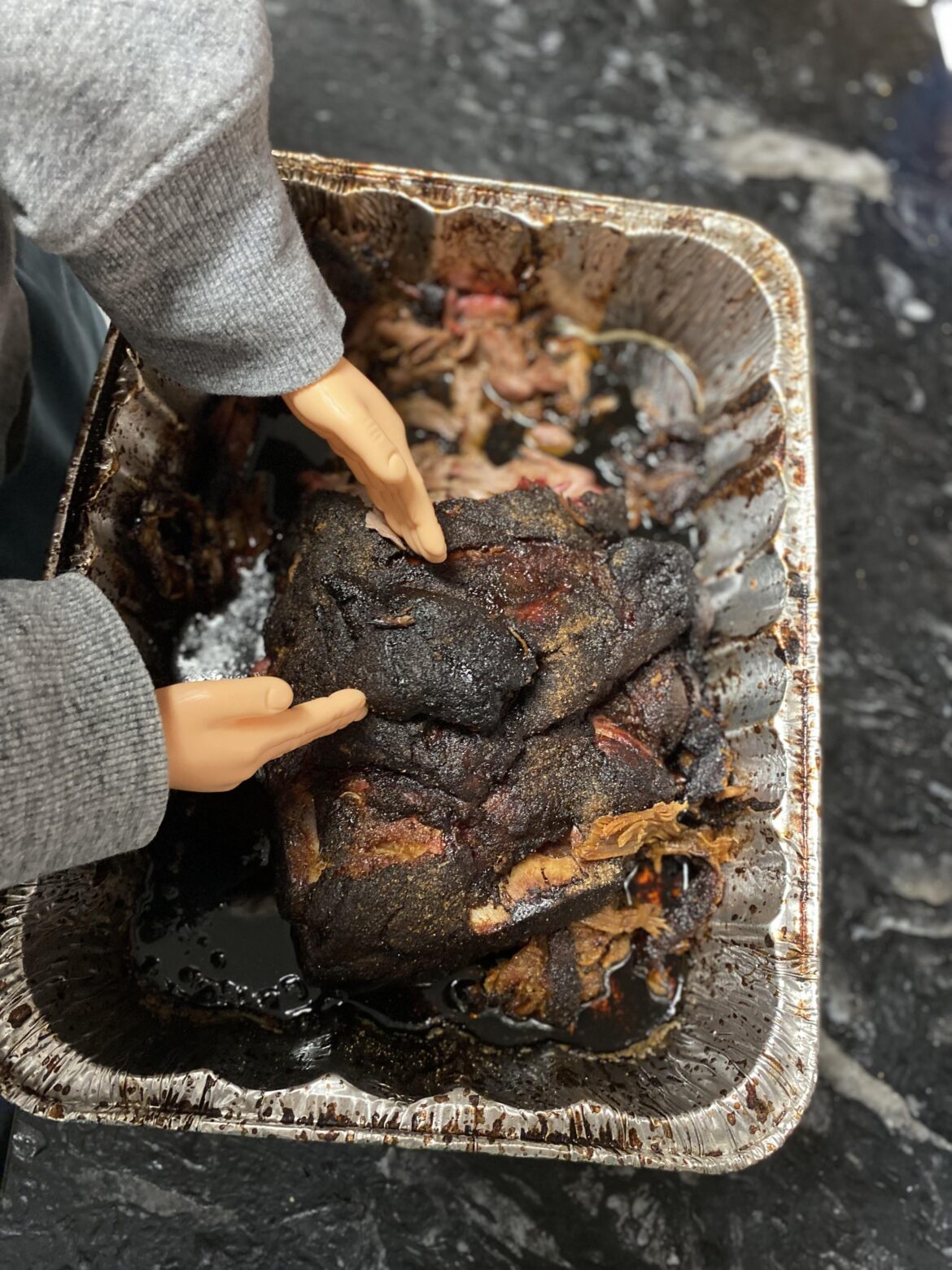 Use tiny hands in your pics to make the food look bigger