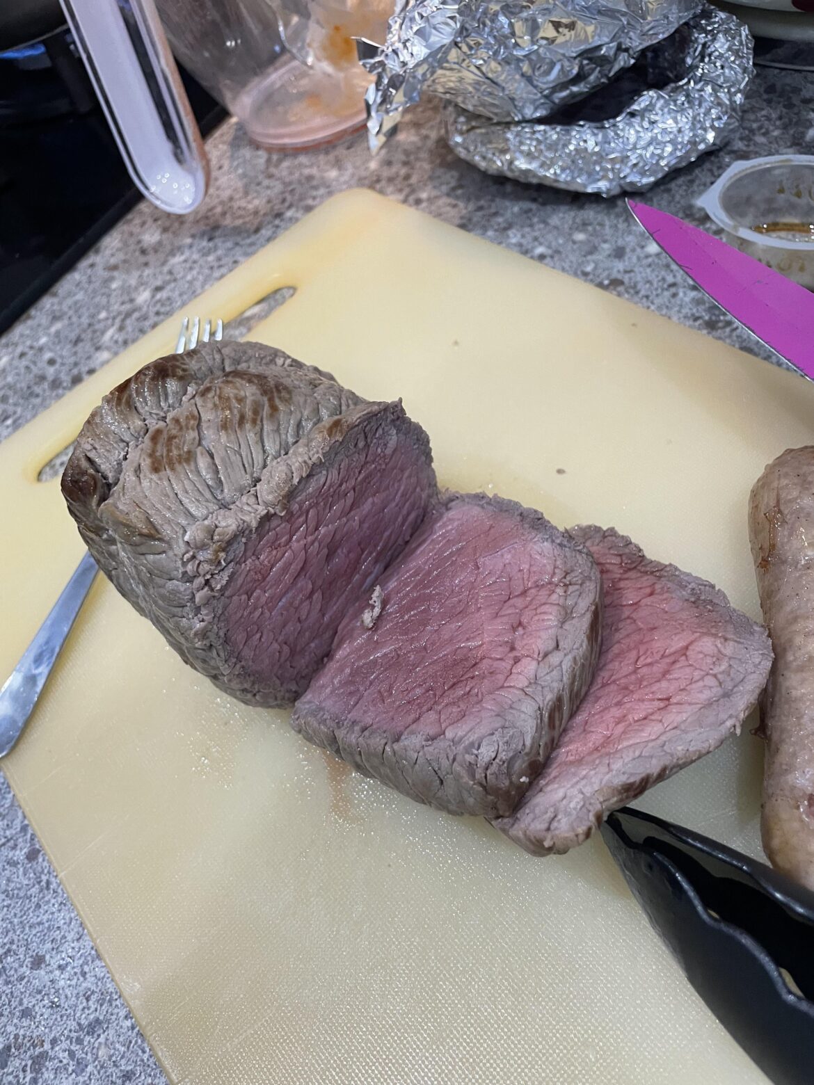My roast beef was chewy despite being medium and meat from the butchers. Any advice?