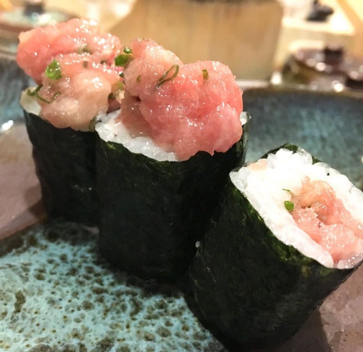 Beautiful Negitoro Maki