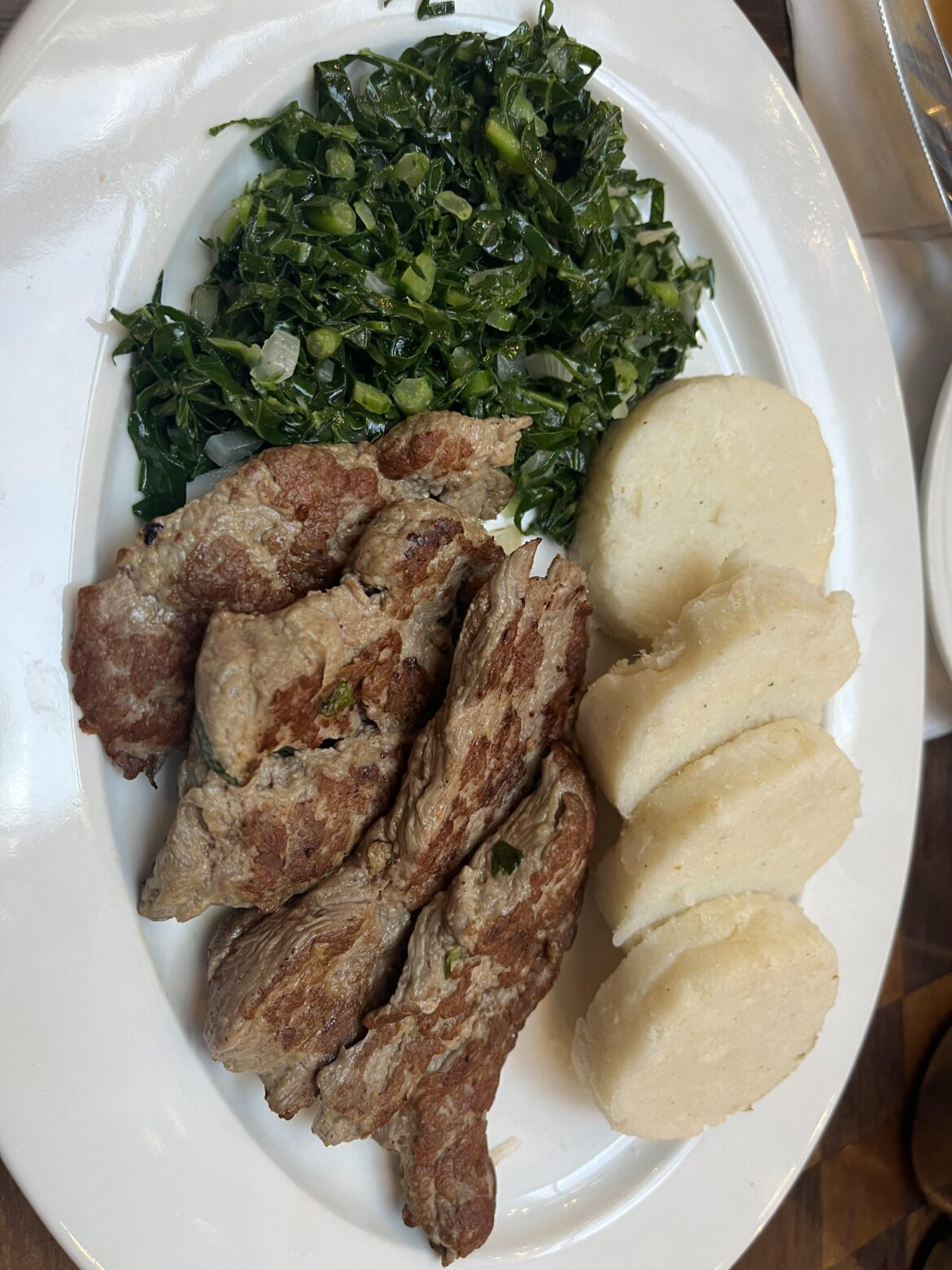 Sukuma and Ugali in Kenya