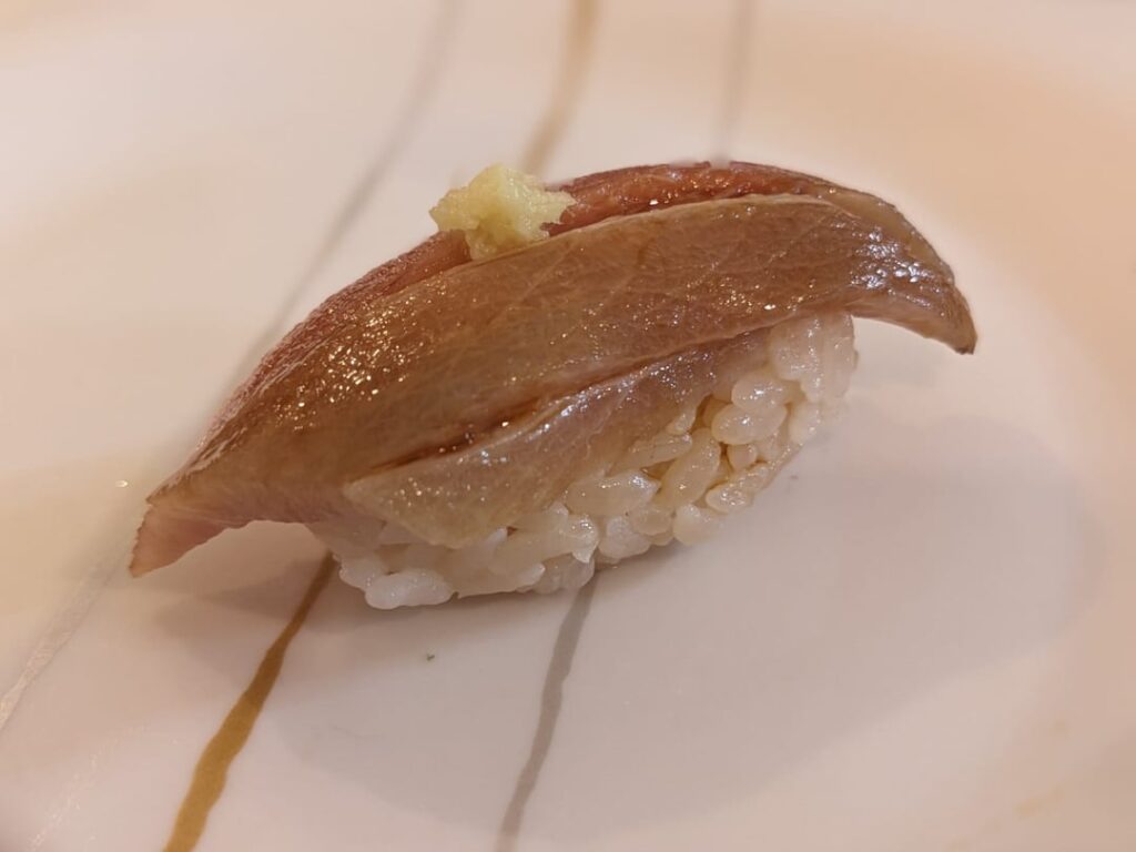 Homemade edo style nigiei