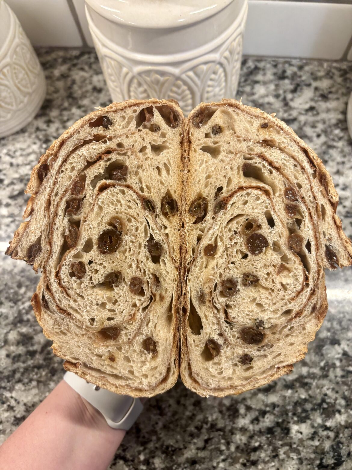 Finally mastered cinnamon raisin!