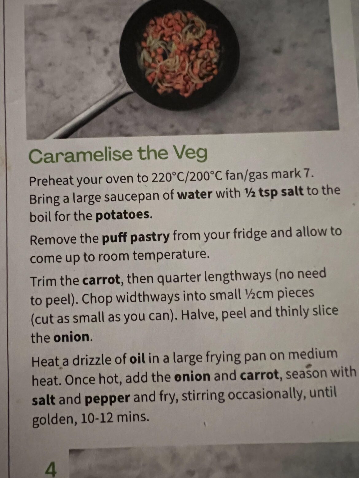 I love it when they put jokes in the recipe cards