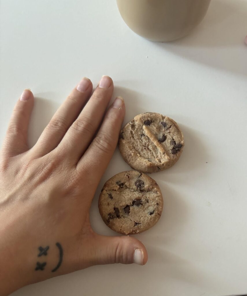 How much in these two cookies?