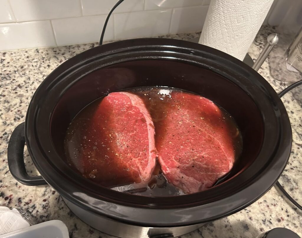 French dip sandwiches