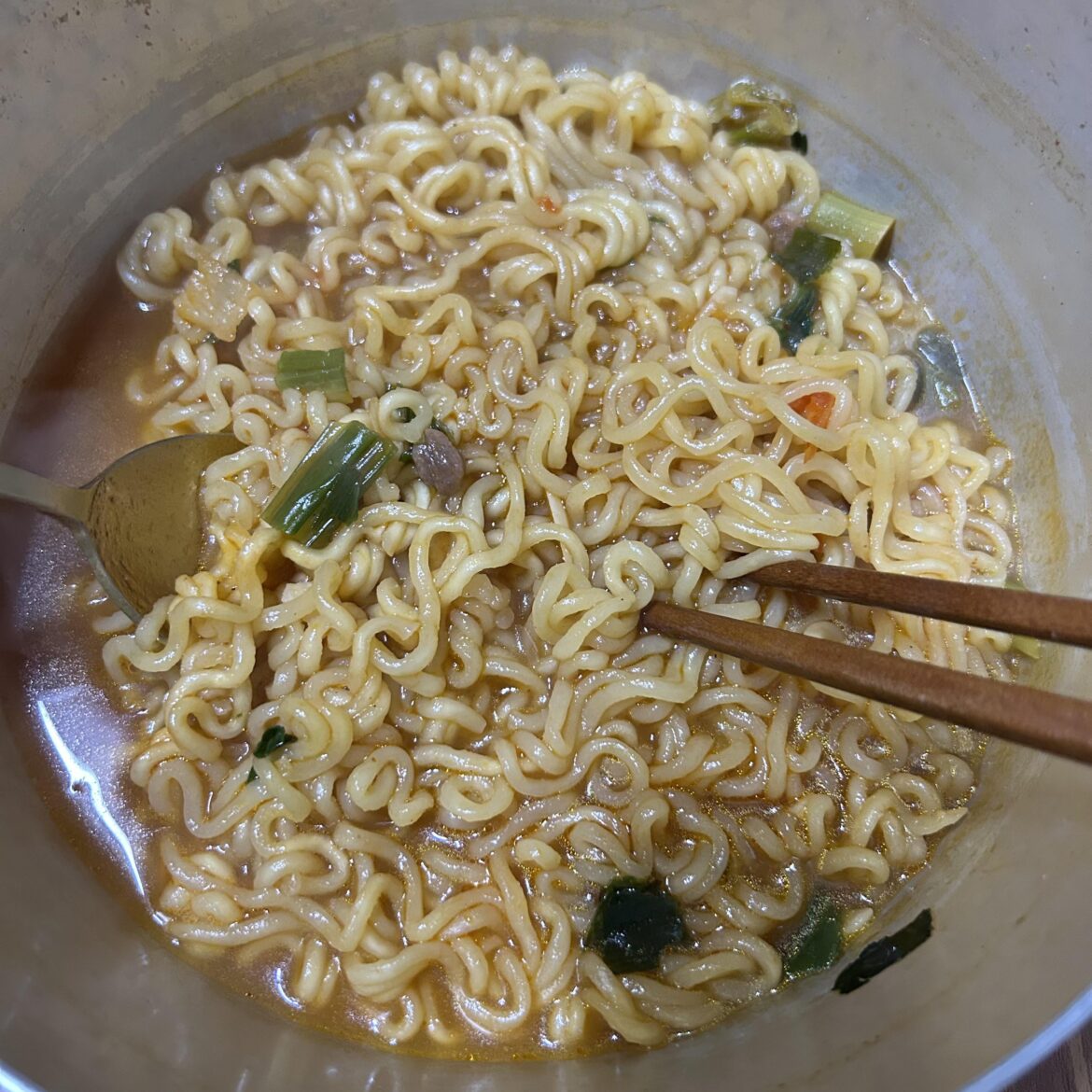 My favorite Korean instant noodle