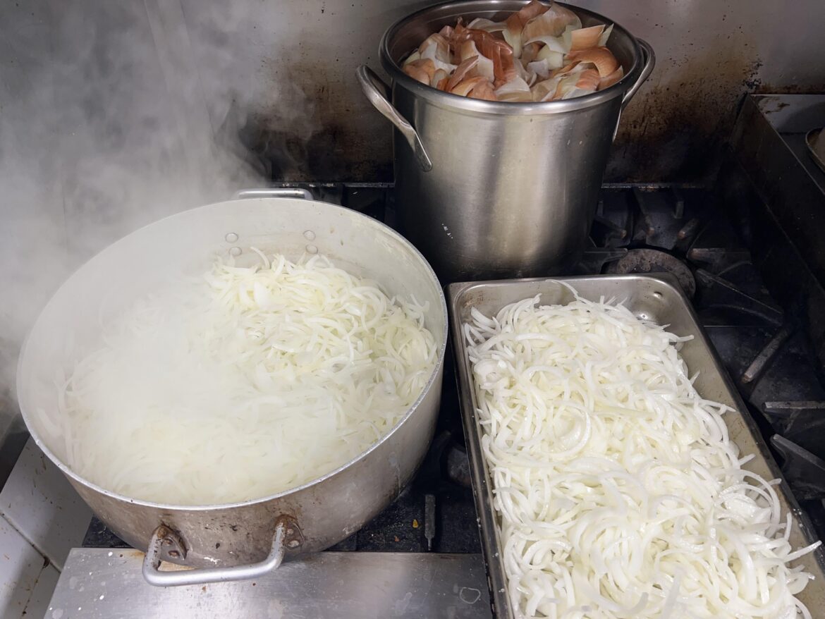 A little onion soup party