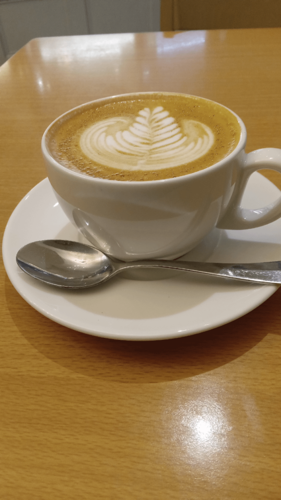 My coffee this morning from the Art of Coffee in Dublin