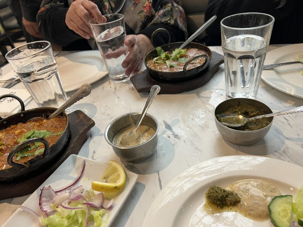 Calories in this Indian meal ?