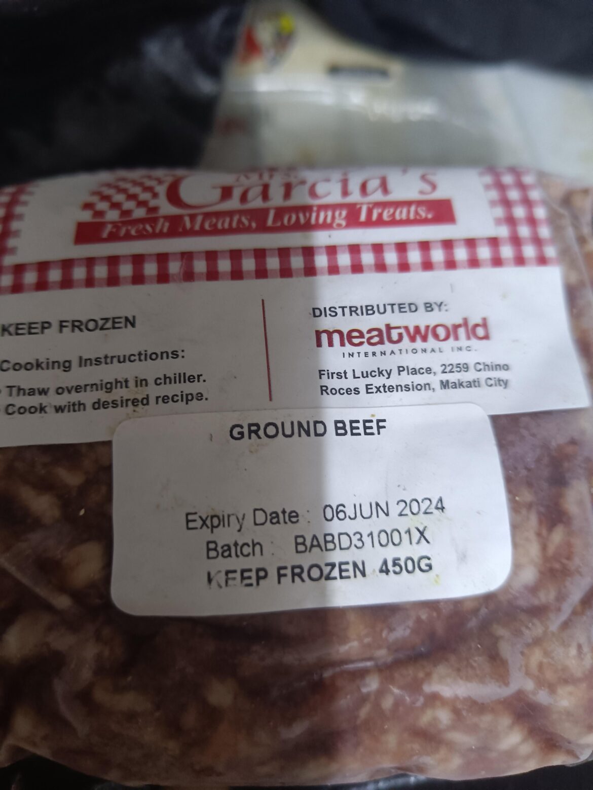 Can I still make patties? It's on my freezer