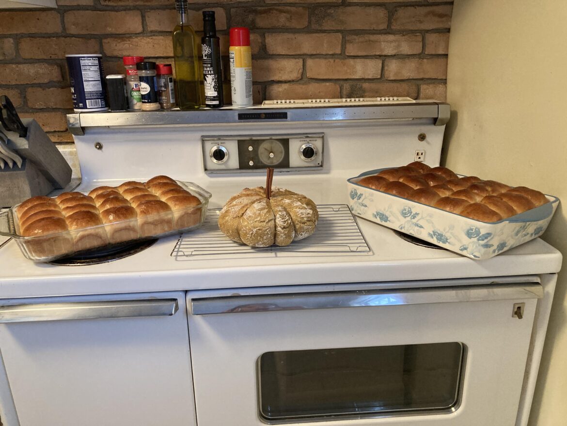 I was in charge of the bread this year!