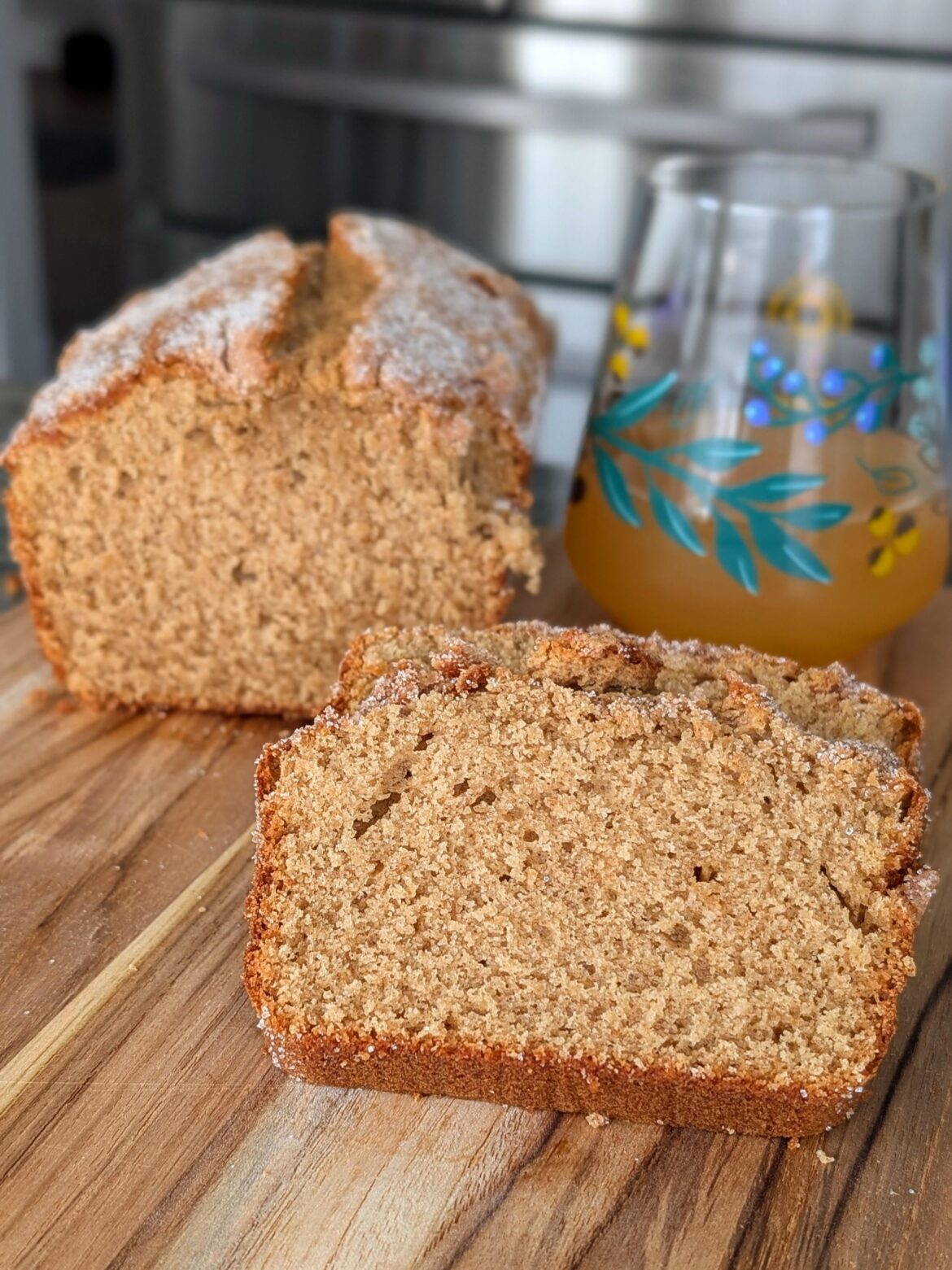 [OC] Apple Cider Donut Bread