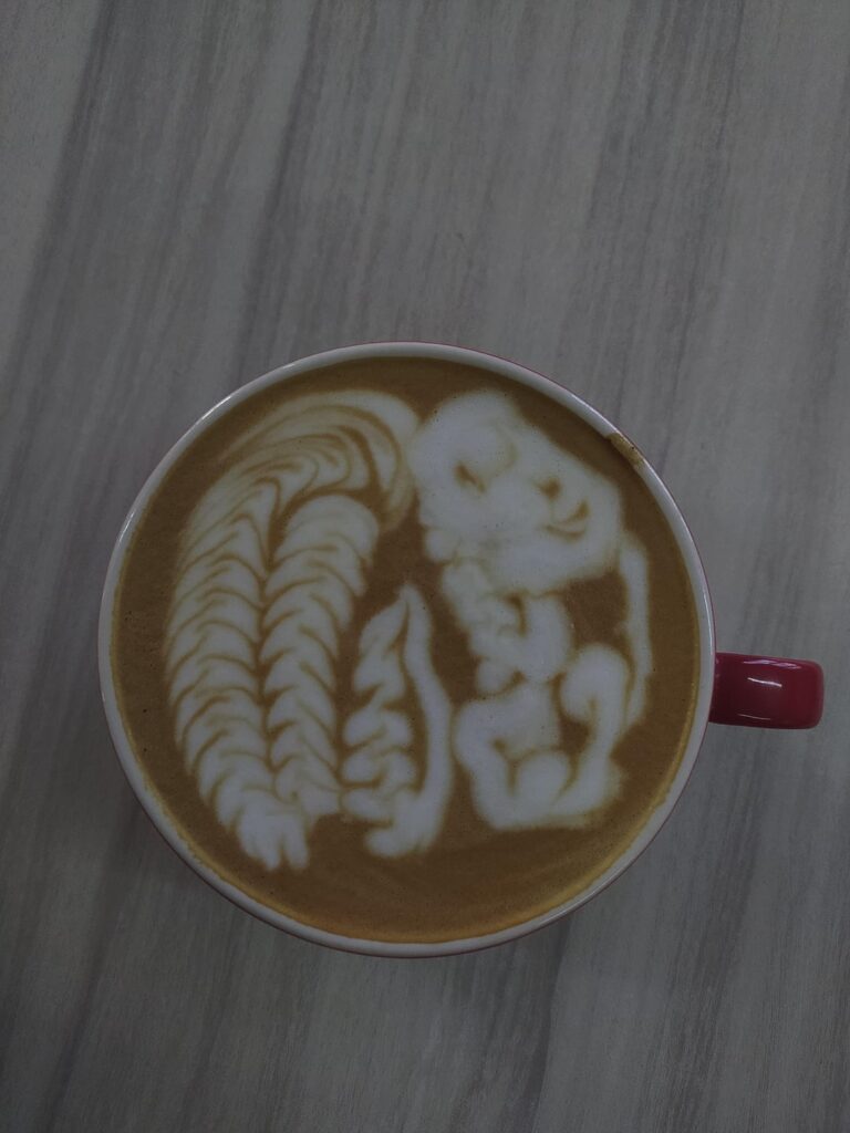 My GOAT LATTE ART IMPROVEMENT!