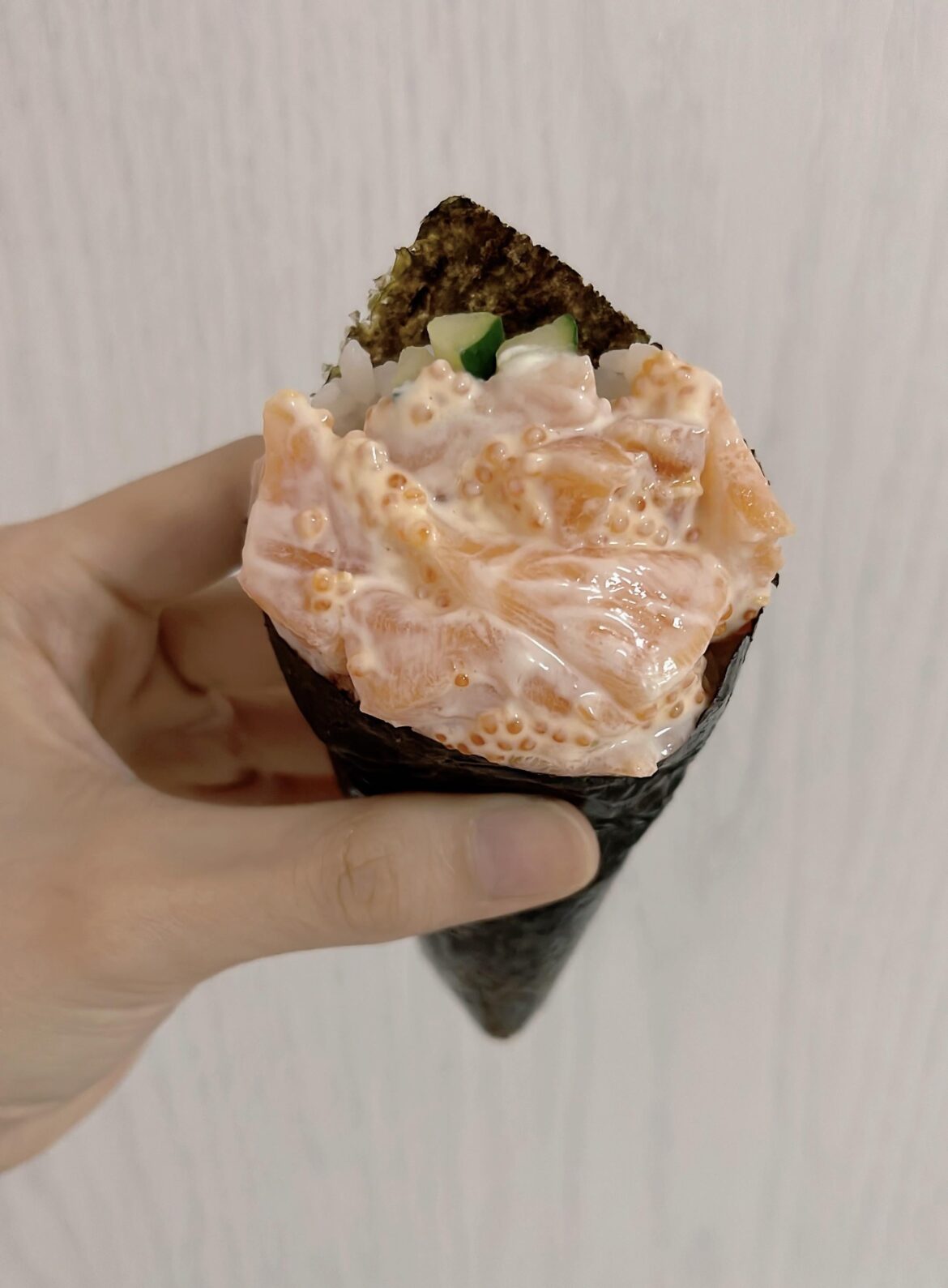 😋 Salmon Temaki 💕