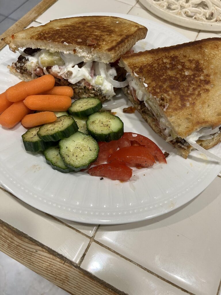 Kofta/Meatball Sandwich