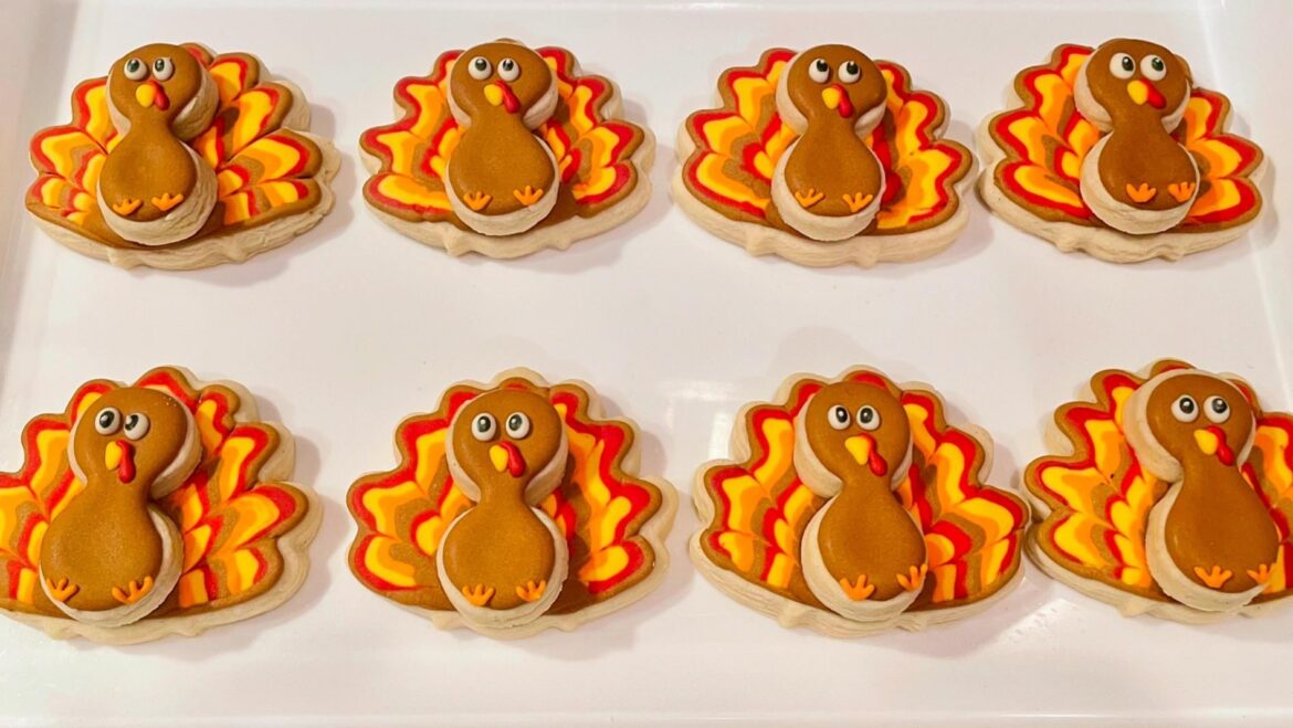 Turkeys for a work potluck Turkeys for a work potluck