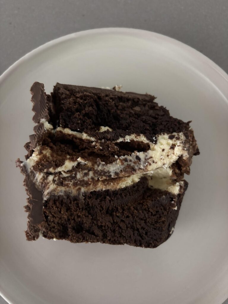 Chocolate mud cake calories? 150grams exactly.