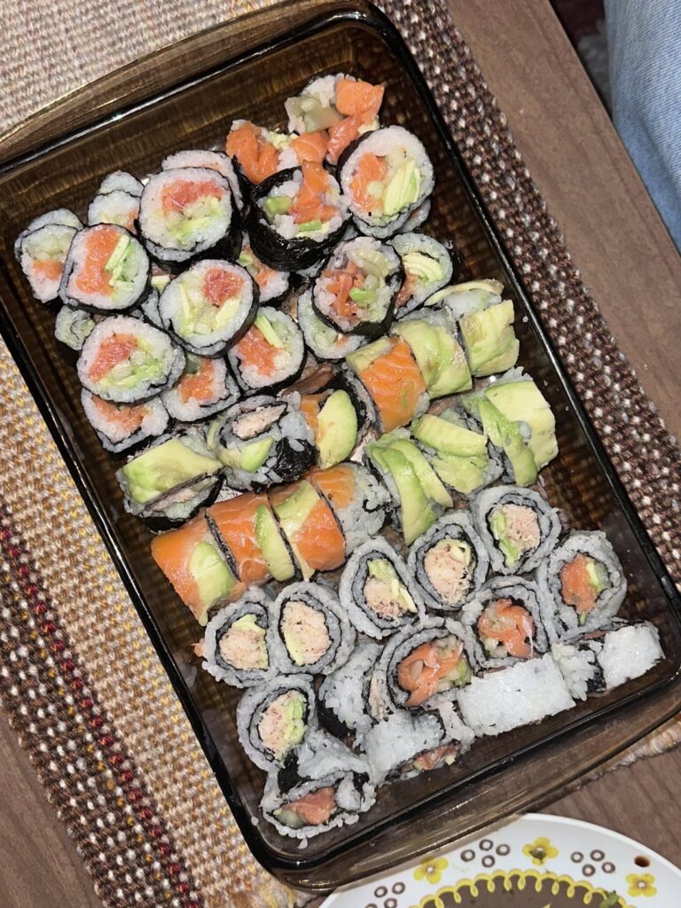 Second time making at home sushi- how did we do?