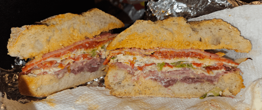 Spicy Italian from Shroomenheimer's Kitchen, NY!