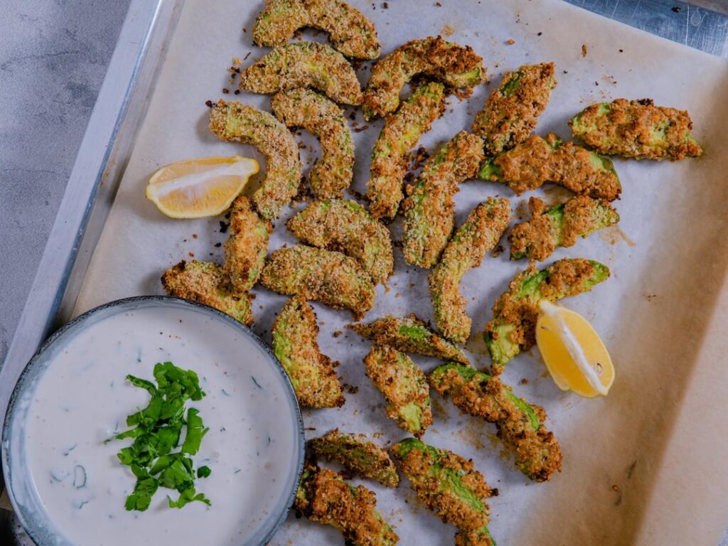 Amazing Baked Avocado Fries