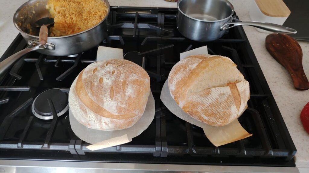 Made my first sourdough
