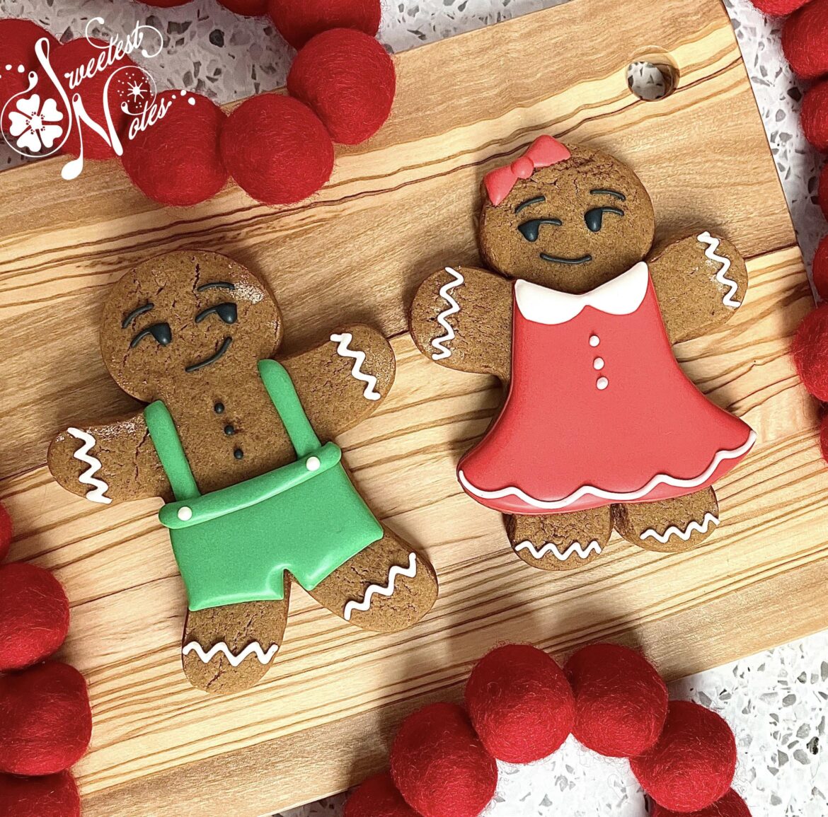 They asked for “flirty gingerbread” so I delivered flirty gingerbread. 😉😘