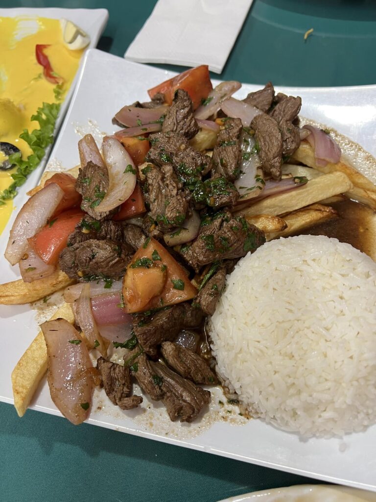 There are a lot of Peruvian restaurants in the valley! This was at Machu-Picchu Peruvian in Van Nuys