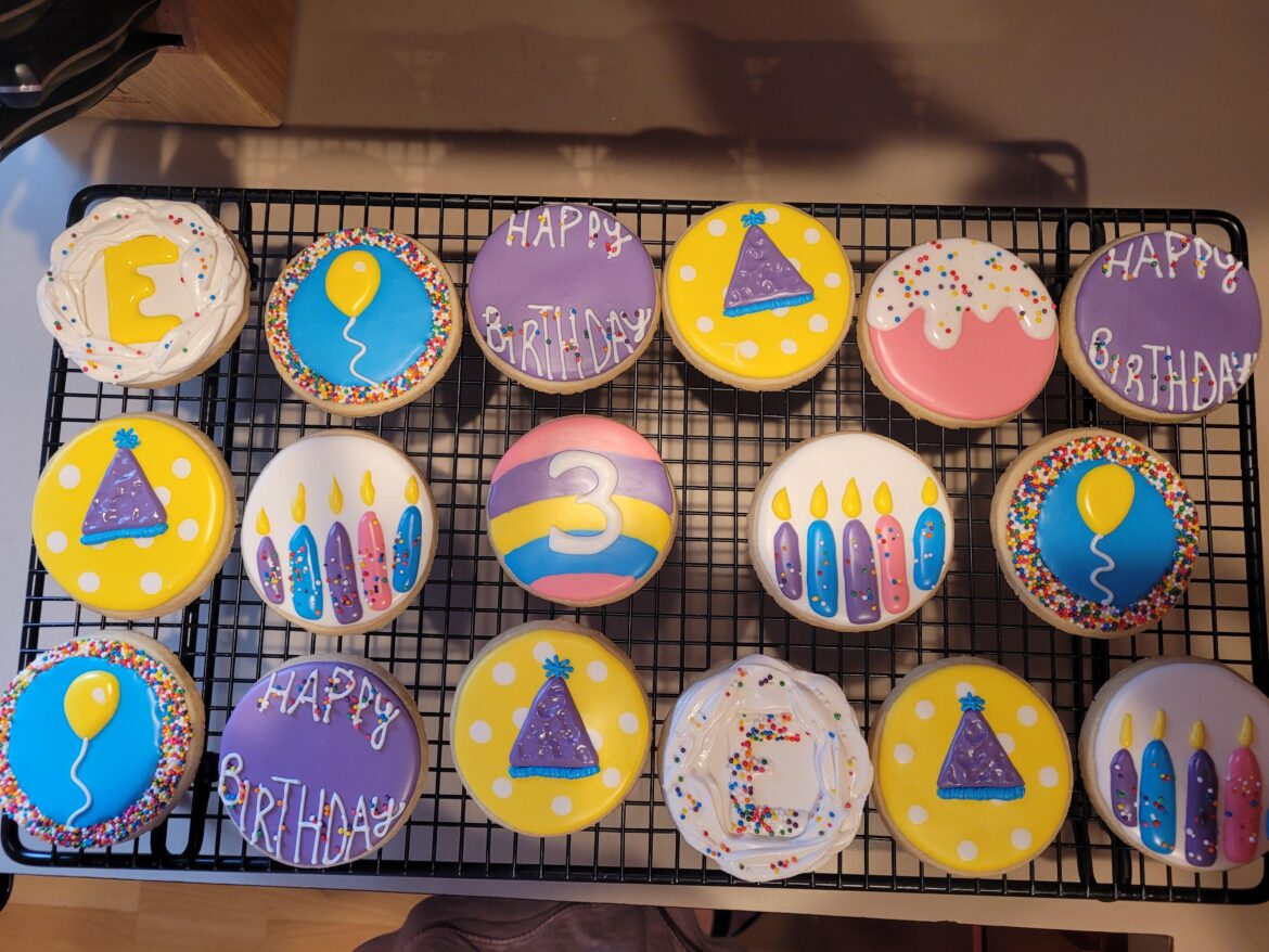 B-day cookies
