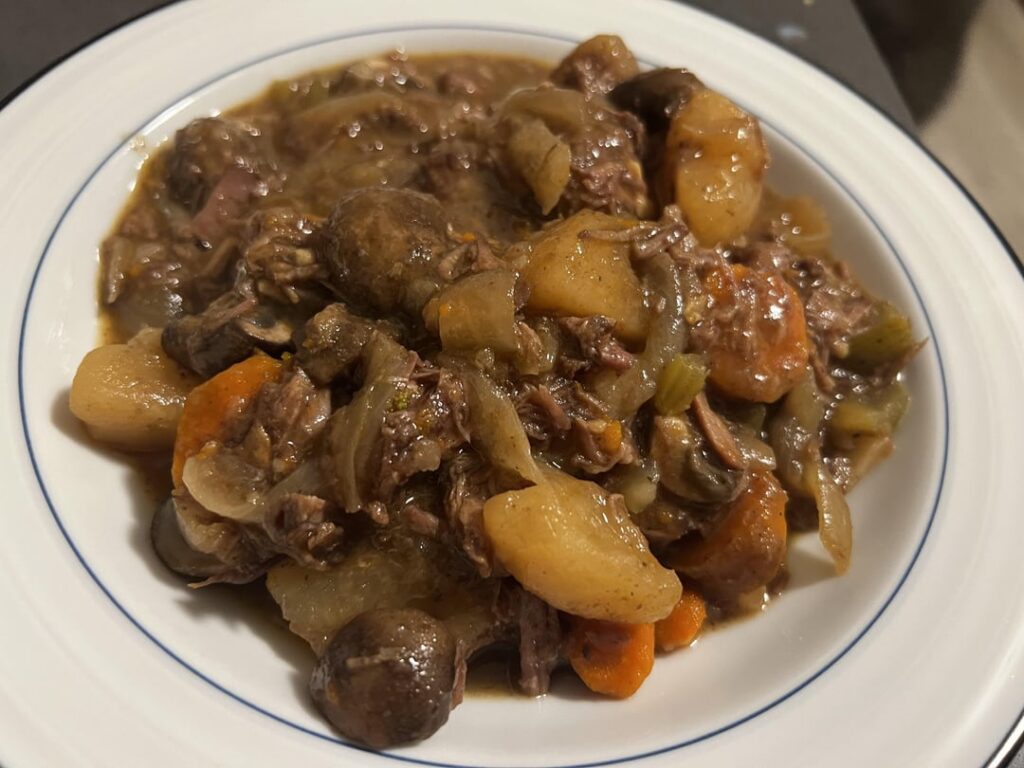 Beef stew - Favorite fall and winter slow cooker dish