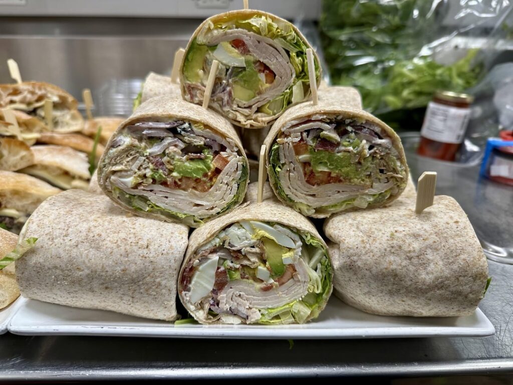 I made some sandwiches.