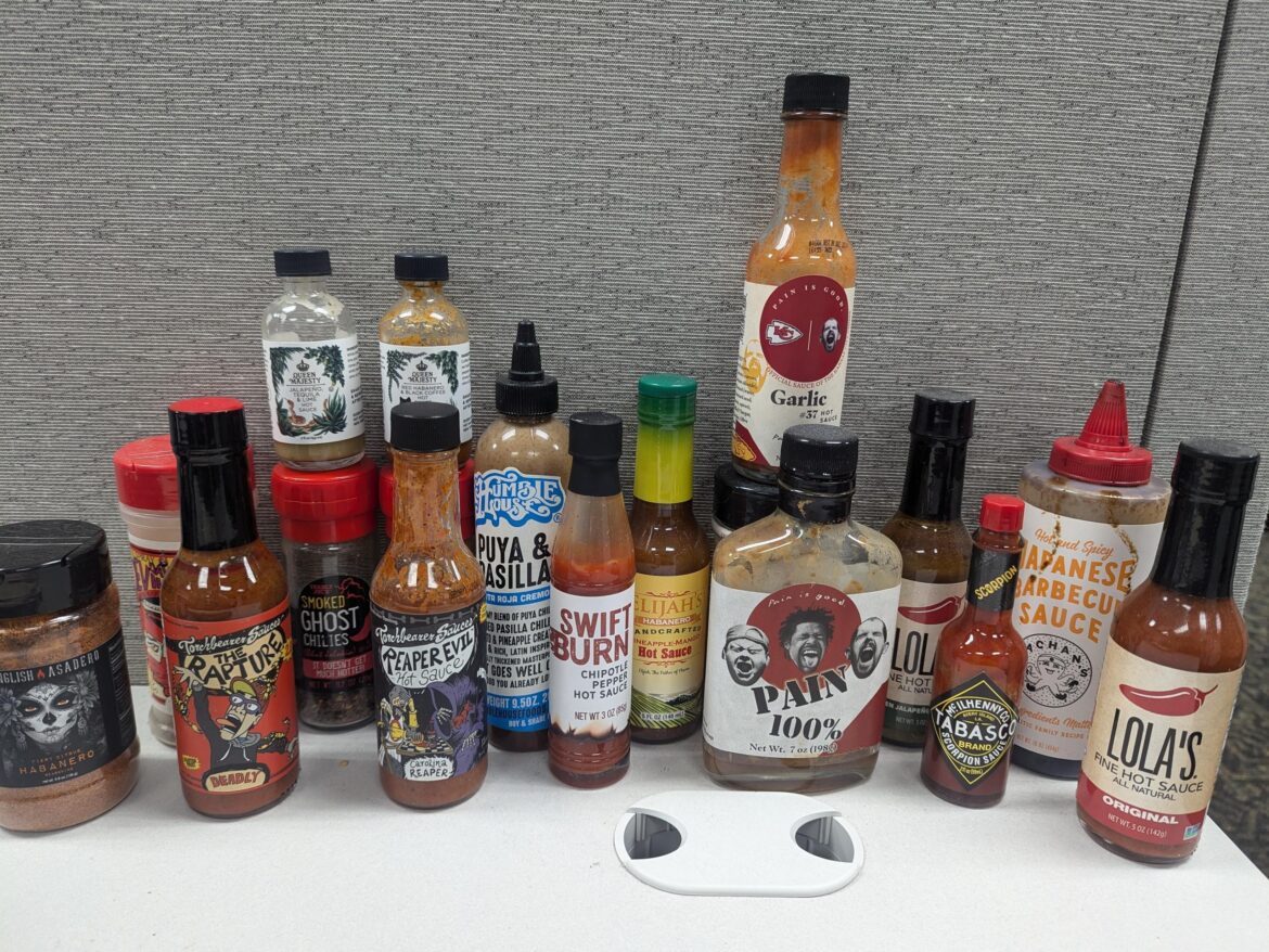 The bullpen at work: Hot, Damn Hot, Mellow, and Salty