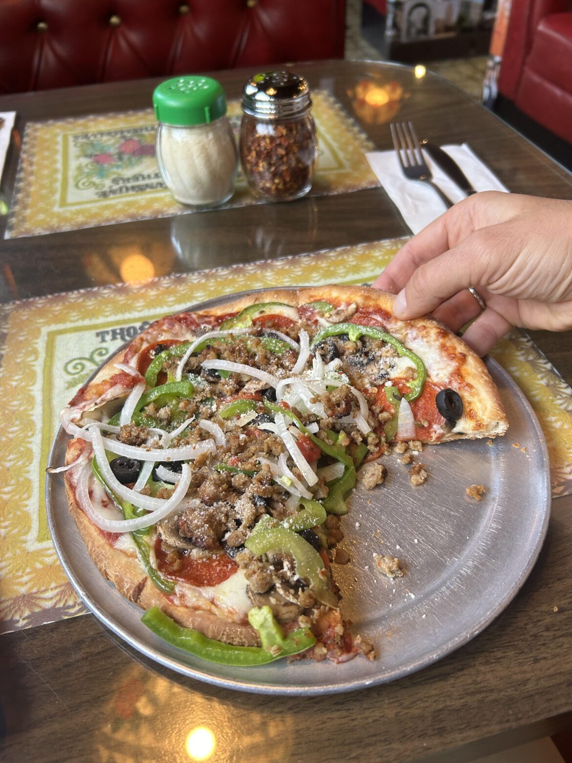 One of the best pizzas in LA