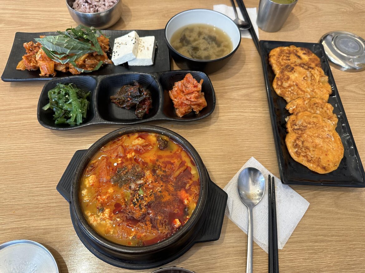normal lunch in Korea
