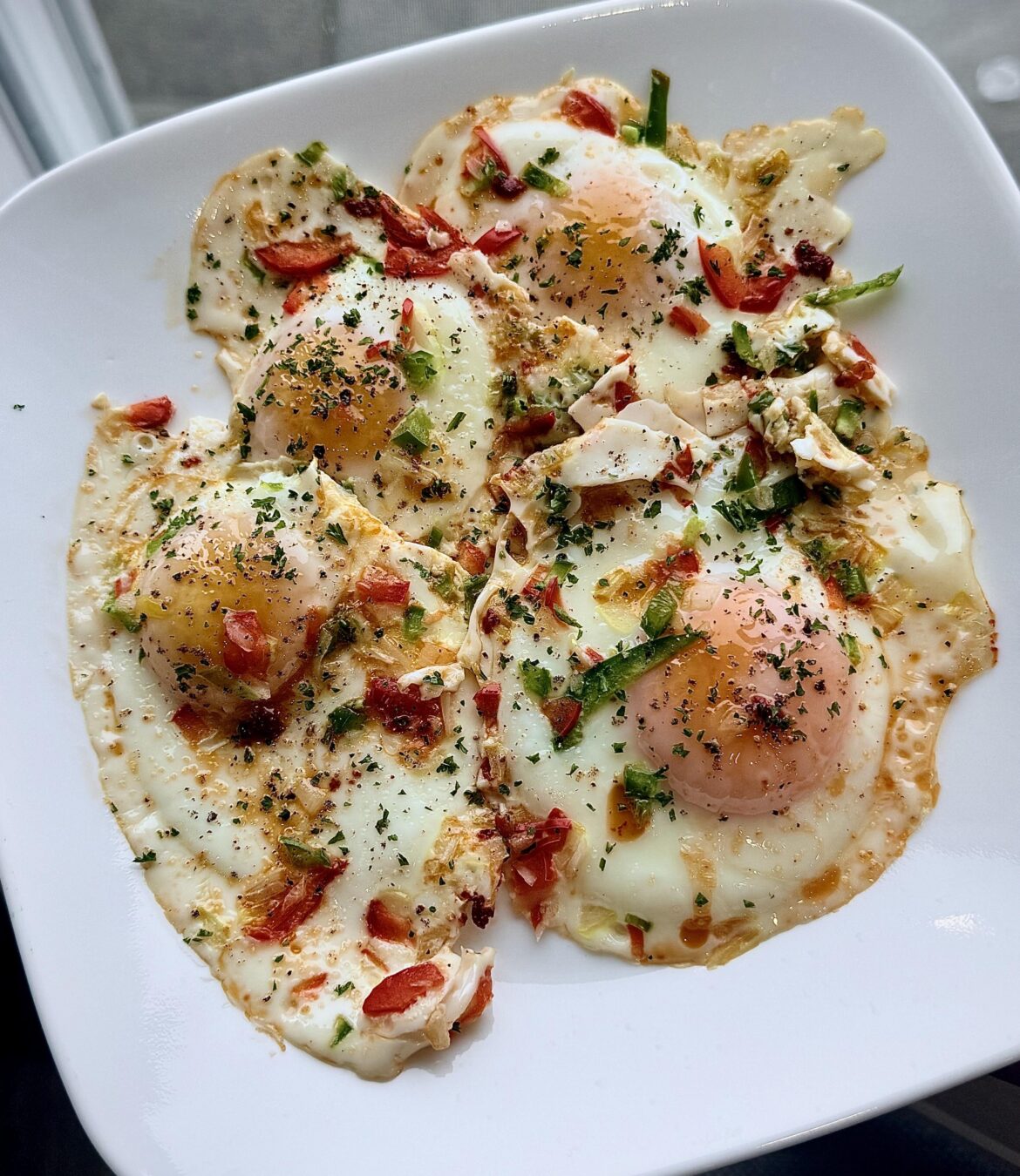 Loaded sunny side up