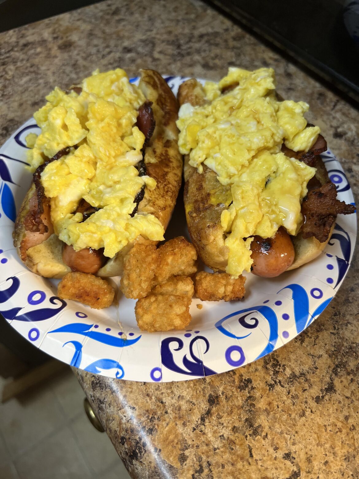 Be hold the Breakfast Dog