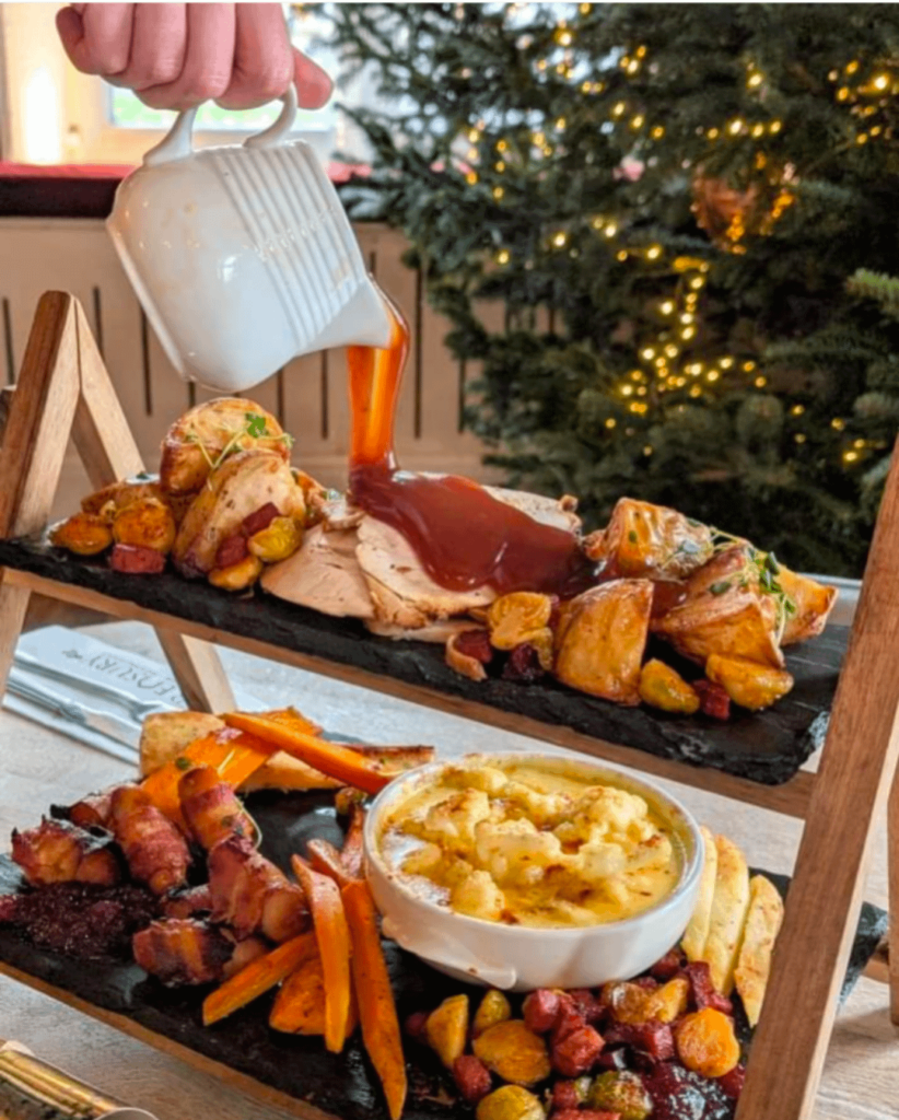 That gravy is going to go everywhere