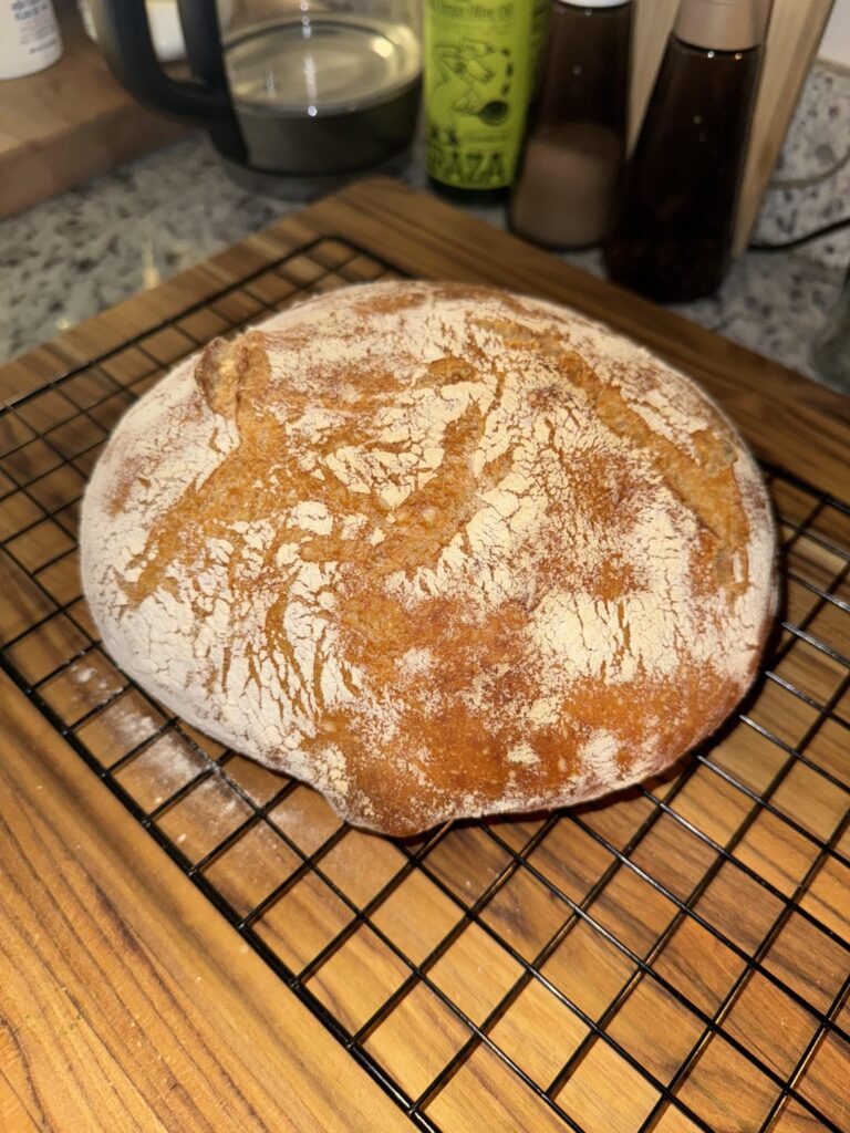 My first-ever bread!