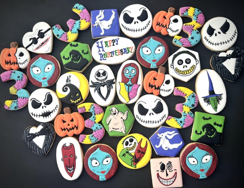 Nightmare before Xmas cookies!