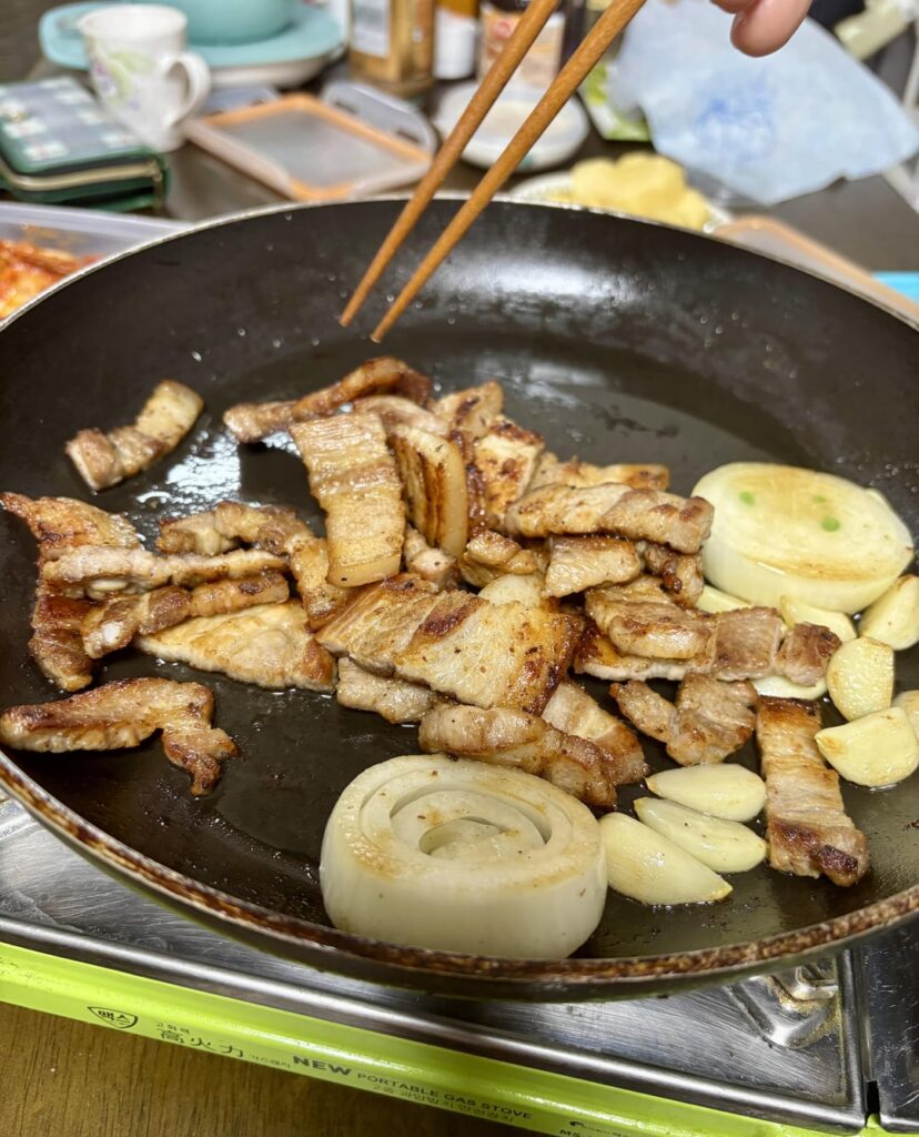 Samgyeopsal & Kimchi