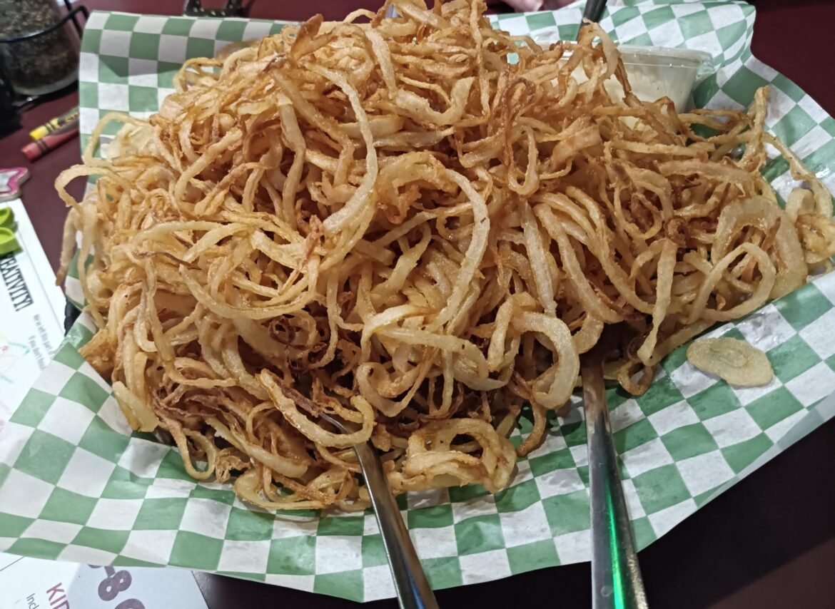 At my local burger joint