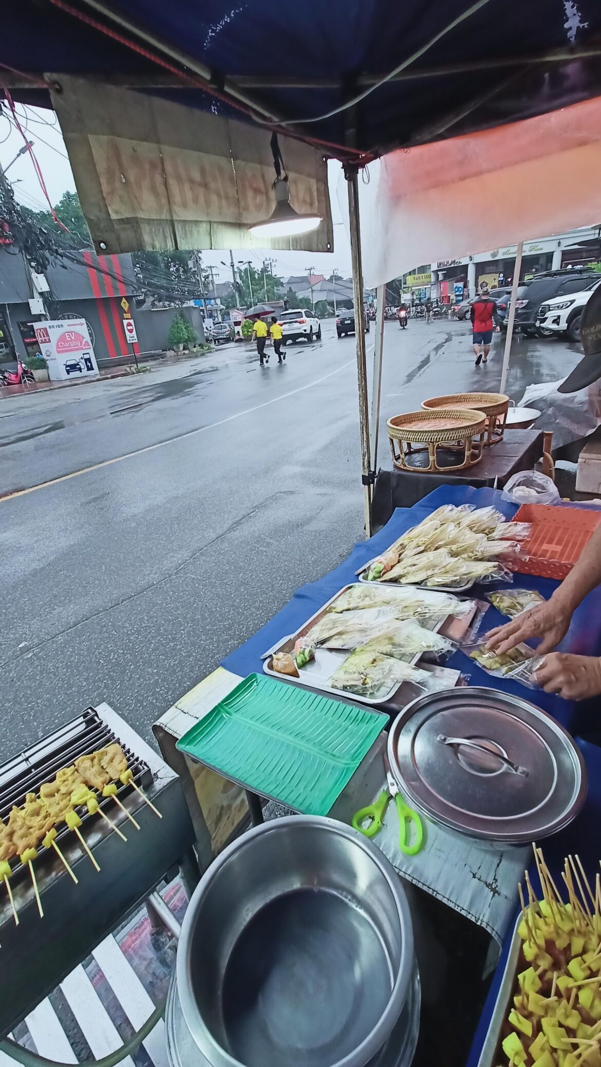 Pork satay, Hang Dong Market, Chiang Mai