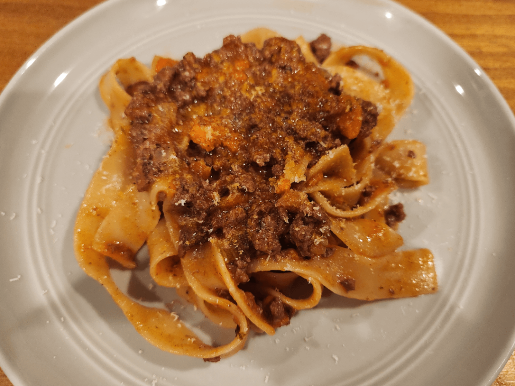 Another Kenji pressure cooker bolognese