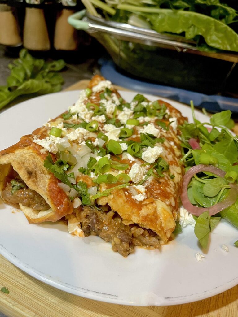 Had a hankering for some enchiladas tonight