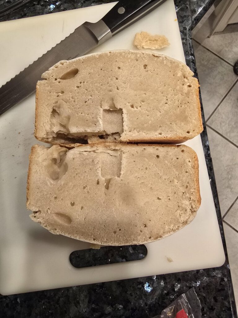 My first sourdough loaf....